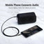 Vention 3.5mm Male to 2.5mm Male Audio Cable 1M Metal Type - Black