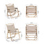 Naturehike Nightfall L02 Folding Chair - Black (L)