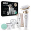Braun - Silk-Epil 9 Flex SkinSpa All-In-One Hair Removal Kit - White