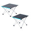 Naturehike FT08 aluminum alloy folding table (Large) - Rock Black
