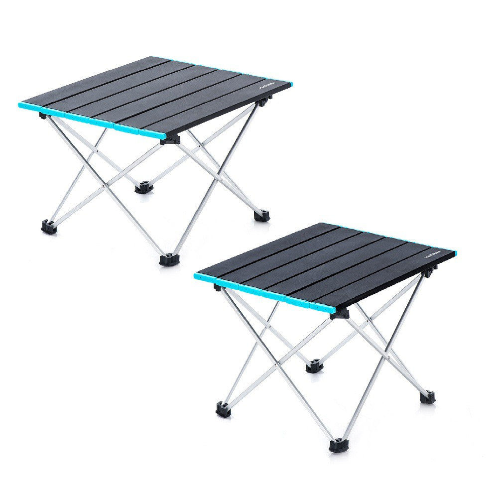 Naturehike FT08 aluminum alloy folding table (Large) - Rock Black