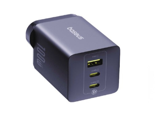 Baseus EnerFill FE11 Fast Charger - 100W / USB-C / USB-A / Cosmic Black