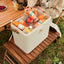 Naturehike Lamando 24H Outdoor Antibacterial Cooler Box - Beige Grey (13L)