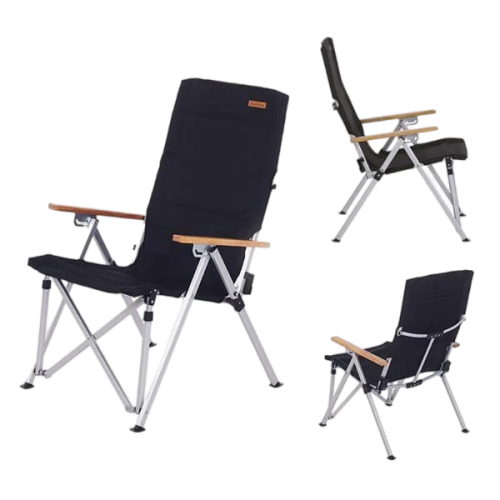 Naturehike TY03 Tall Recliner Lying Chair - Khaki