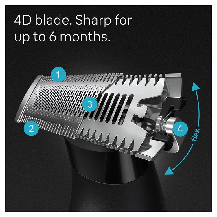 Braun - Series X - Xt20 4D Replacement Blade - Black/Silver