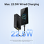 Baseus EnerFill FC51 Bipow2 Pro Digital Display Power Bank with Built-in Cable - 20000mAh / 22.5W / Cosmic Black
