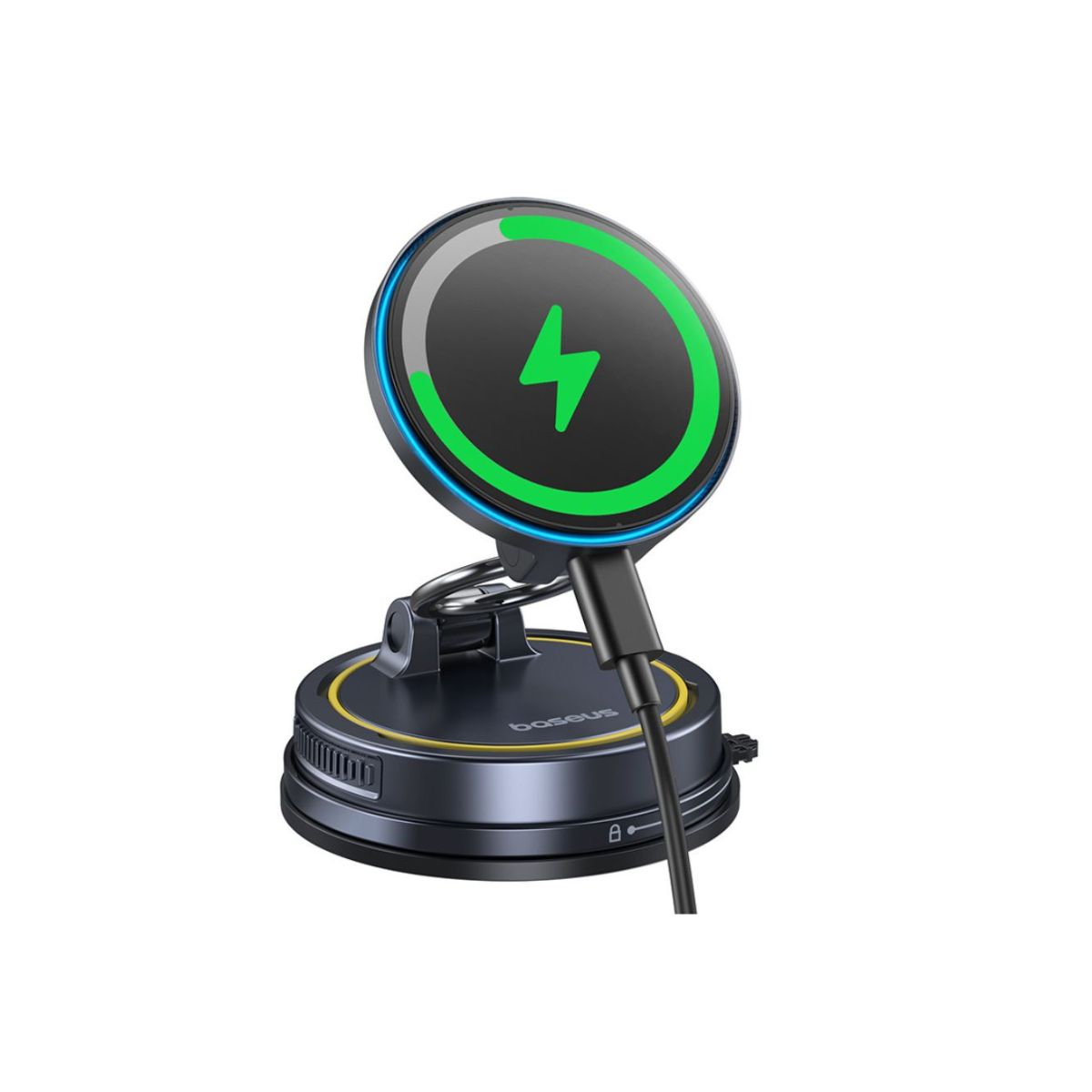 Baseus PrimeTrip VC2 Flex Magnetic Car Mount Suction Cup Version - Cosmic Black
