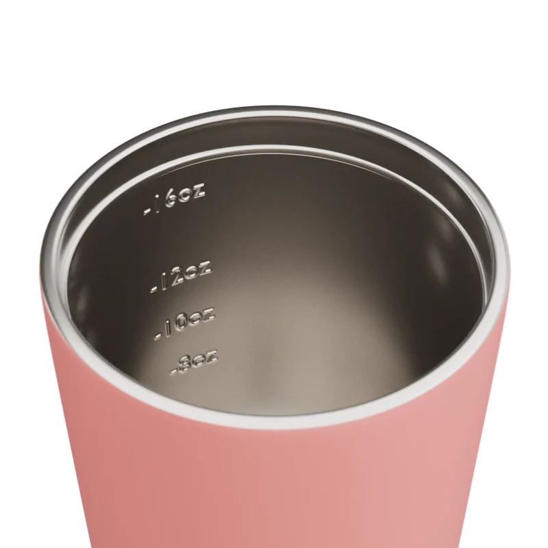 Fressko Grande 475ml / 16oz Cup - Stainless Steel - Peachy