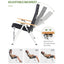 Naturehike TY03 Tall Recliner Lying Chair - Khaki