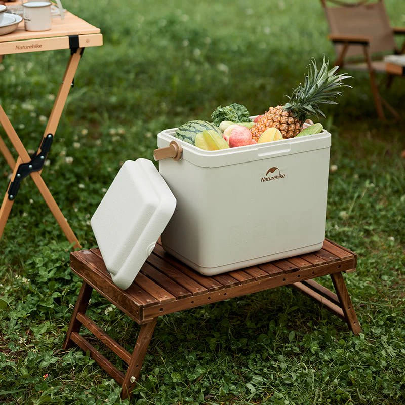 Naturehike Lamando 24H Outdoor Antibacterial Cooler Box - Beige Grey (13L)
