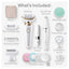 Braun - Silk-Epil 9 Flex SkinSpa All-In-One Hair Removal Kit - White