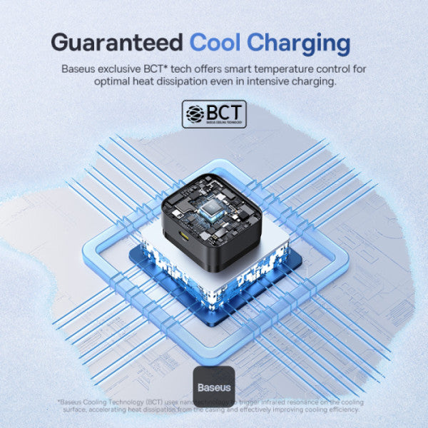 Baseus Palm Fast Charger with Cable - USB-C / 30W / Cluster Black