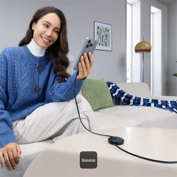 Baseus Free2Pull Mini Cable - USB-C / 60W / 1 Meter / Cluster Black