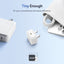 Baseus Palm Fast Charger with Cable - USB-C / 30W / Moon White