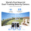 Baseus Security X1 Pro Outdoor Dual Camera 3K - White