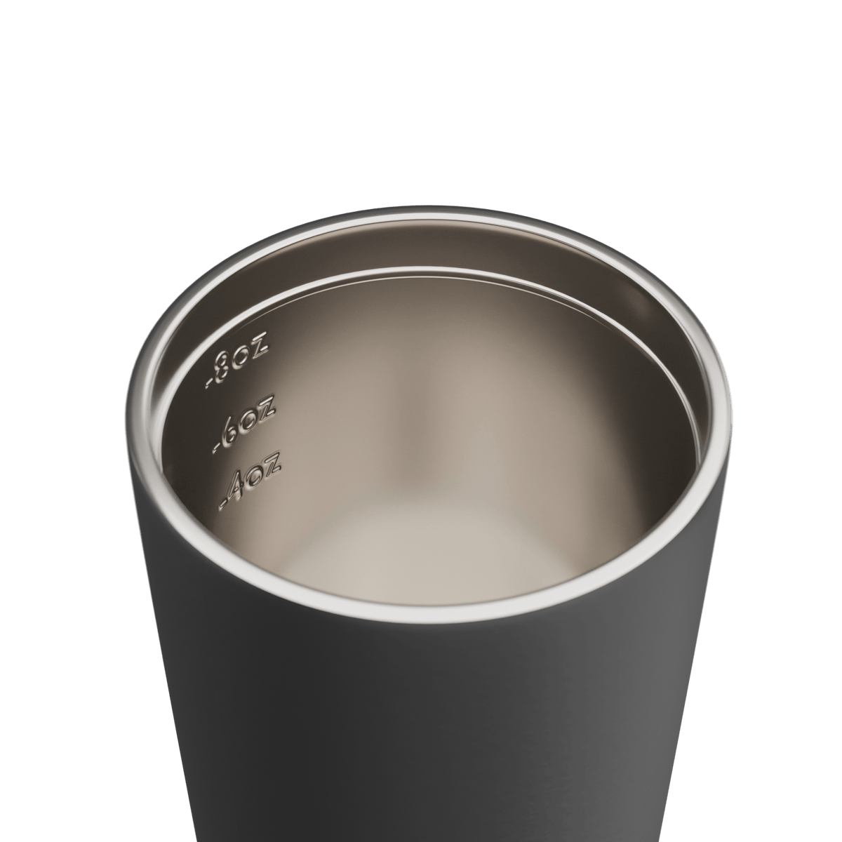 Fressko Bino 227ml / 8oz Cup - Stainless Steel - Coal