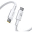 Baseus New Braided Fast Charging Cable - USB-C / 100W / 1 Meter / White