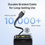 Baseus EnerFill FC51 Bipow2 Pro Digital Display Power Bank with Built-in Cable - 20000mAh / 22.5W / Cosmic Black