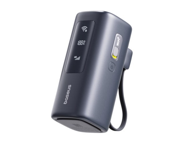 Baseus EnerGeek GX11 MiFi Power Bank - 20000mAh / 67W / Cosmic Black