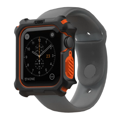 UAG Apple Watch 44Mm Series 6/5/4/Se/Se2 Rugged Case - (Warehouse Packed) - Black/Orange