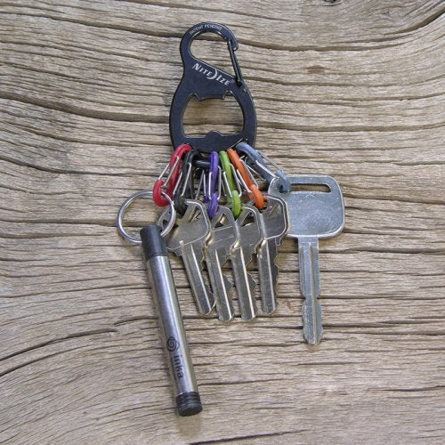 NiteIze KeyRack + - S-Biner® - Black