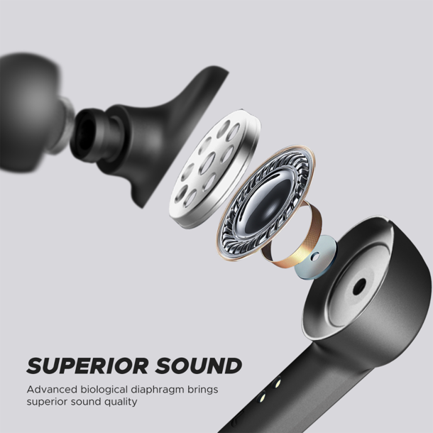 Soundpeats Truecapsule Wireless Earbuds - Black
