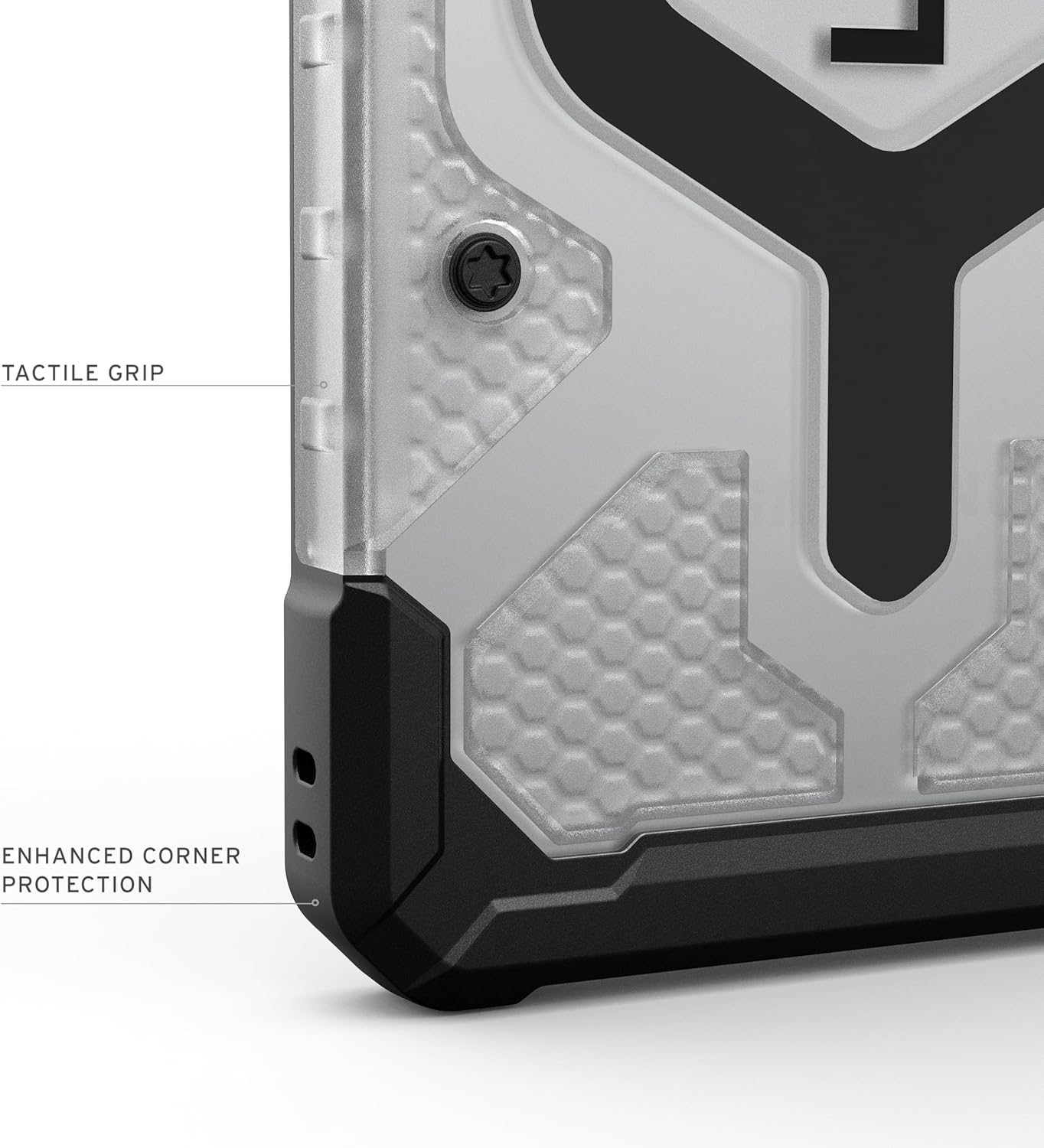 UAG Pathfinder Clear w/Magnet Case For Samsung Galaxy S26 Ultra - Ice/Silver