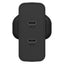 Otterbox Uk Wall Charger 50W - 1X Usb-C 30W + 1X Usb-C 20W Usb-Pd (Warehouse Packed) - Black
