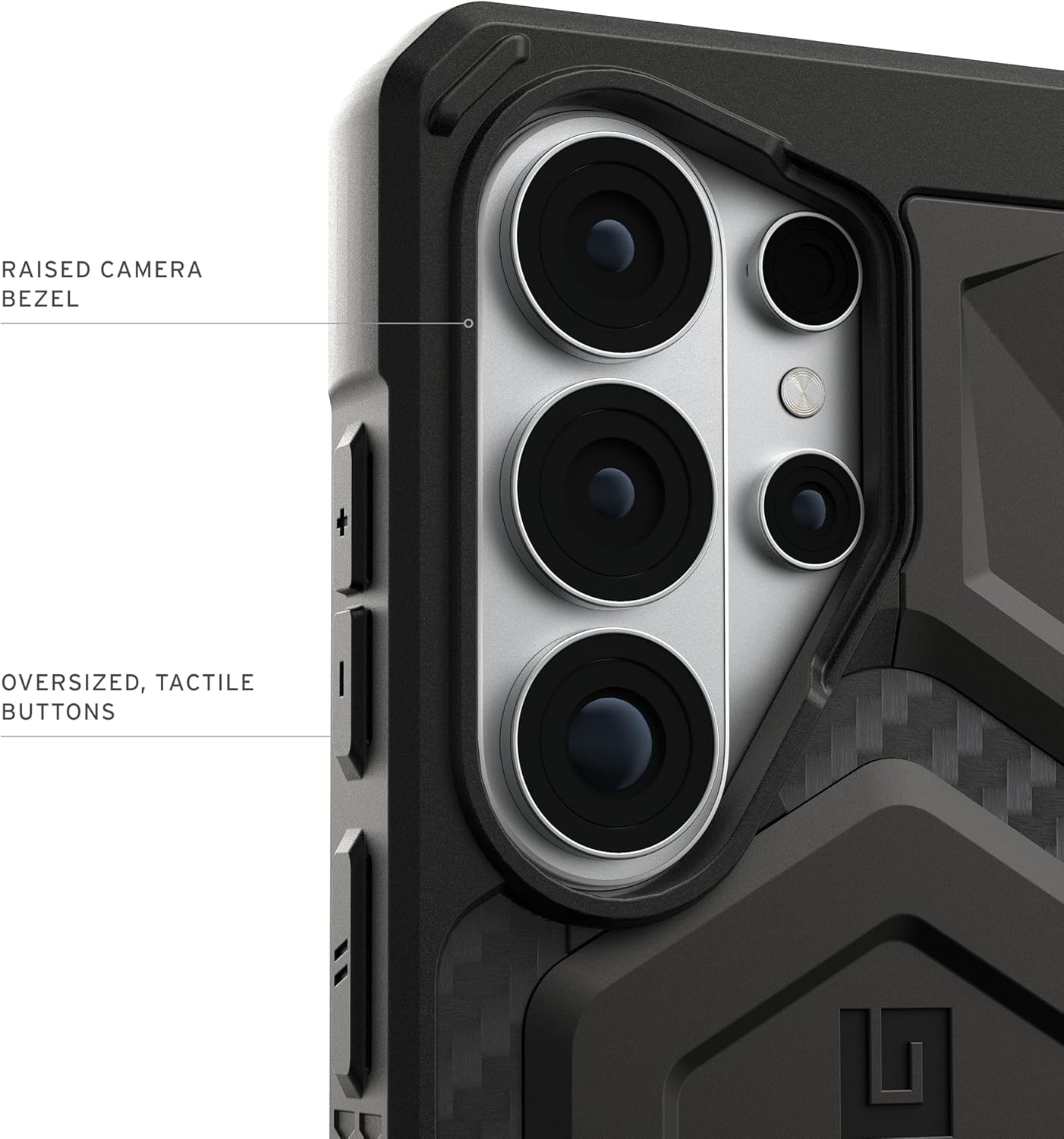 UAG Monarch Pro w/Magnet Case For Samsung Galaxy S26 Ultra - Carbon Fiber