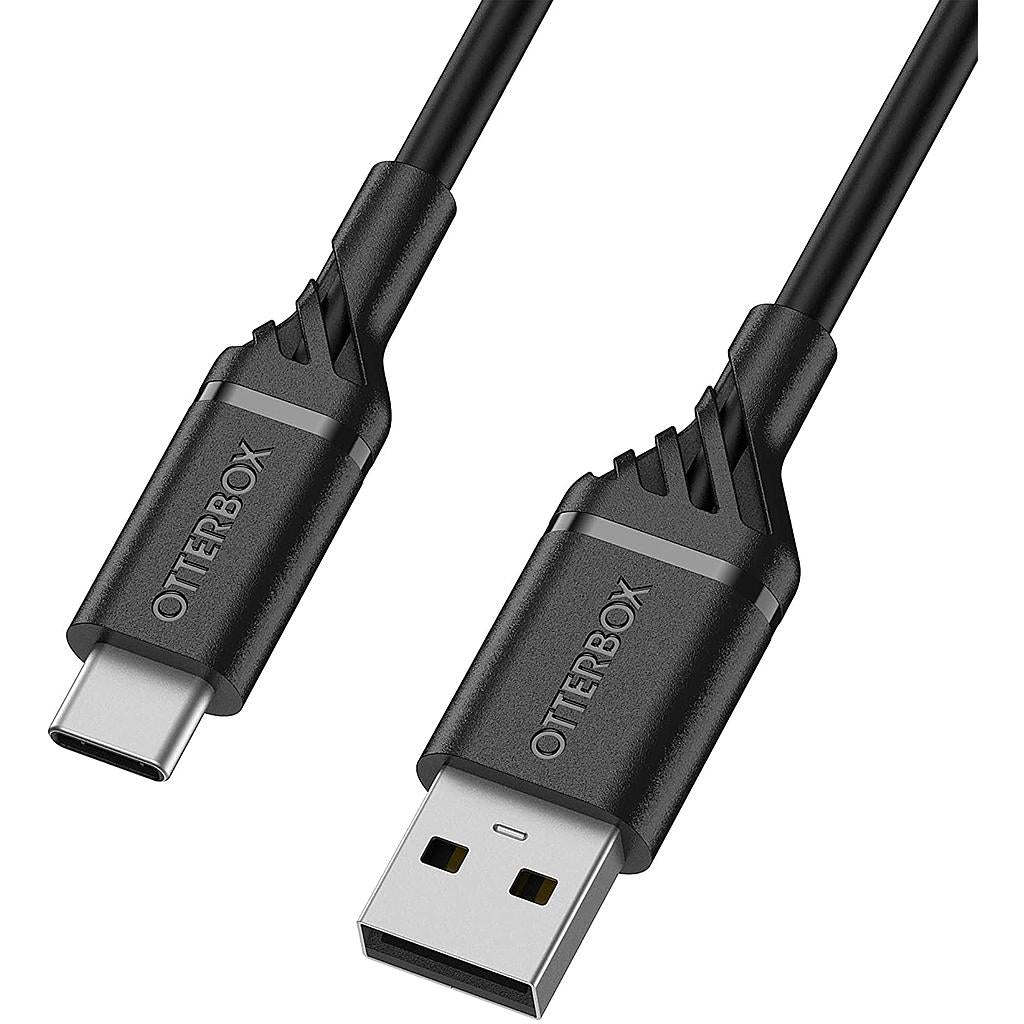 Otterbox Usb-A To Usb-C Cable – Standard 1 Meter - Matte Black