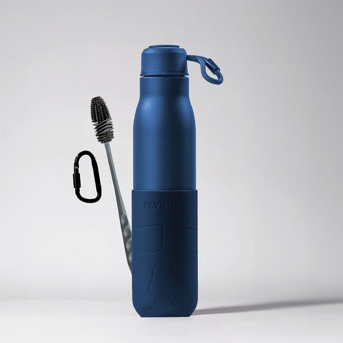 Eltoro Stainless Steel Bottle with Sleeve - 750ML / Navy