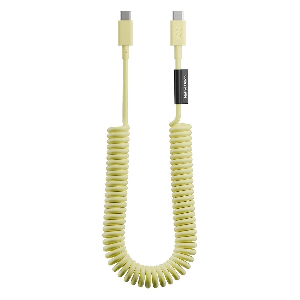 POP USB-C to USB-C Cable - 2.4 Meter / 60W / Lemon