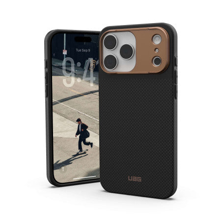 UAG Fibr Armr Magsafe Kevlar Case For Apple iPhone 17 Pro Max - Graphite/Bronze