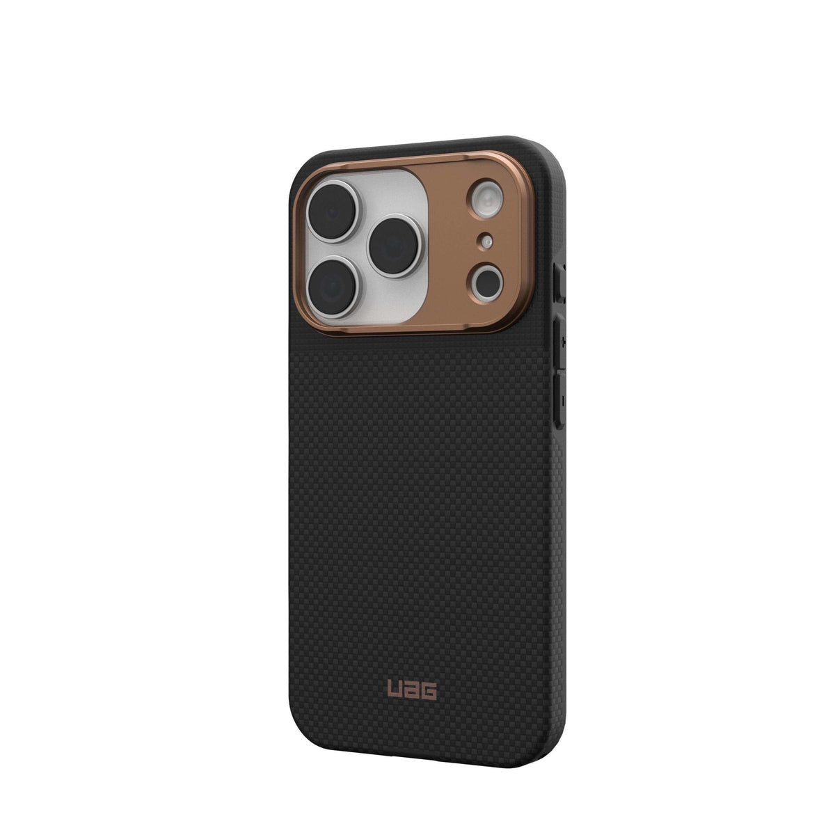 UAG Fiber Armor Magsafe Kevlar Case For Apple iPhone 17 Pro - Graphite/Bronze