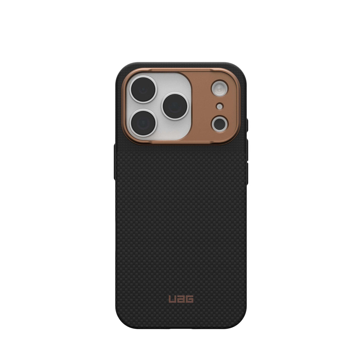 UAG Fiber Armor Magsafe Kevlar Case For Apple iPhone 17 Pro - Graphite/Bronze