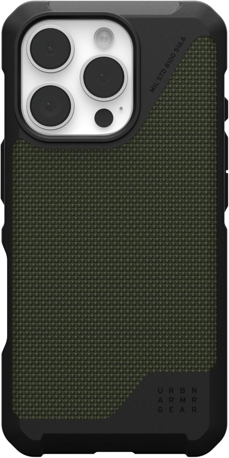 UAG iPhone 16 Pro Magsafe Metropolis Lt Case - Kevlar Olive