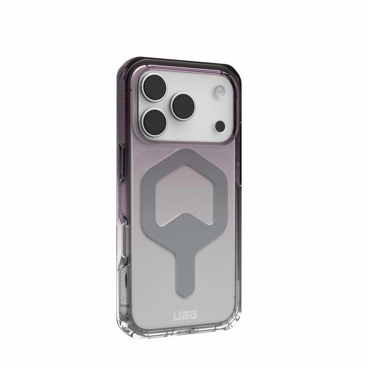 UAG iPhone 17 Pro Plyo Ombre Magsafe Case - Black/Clear Ombre