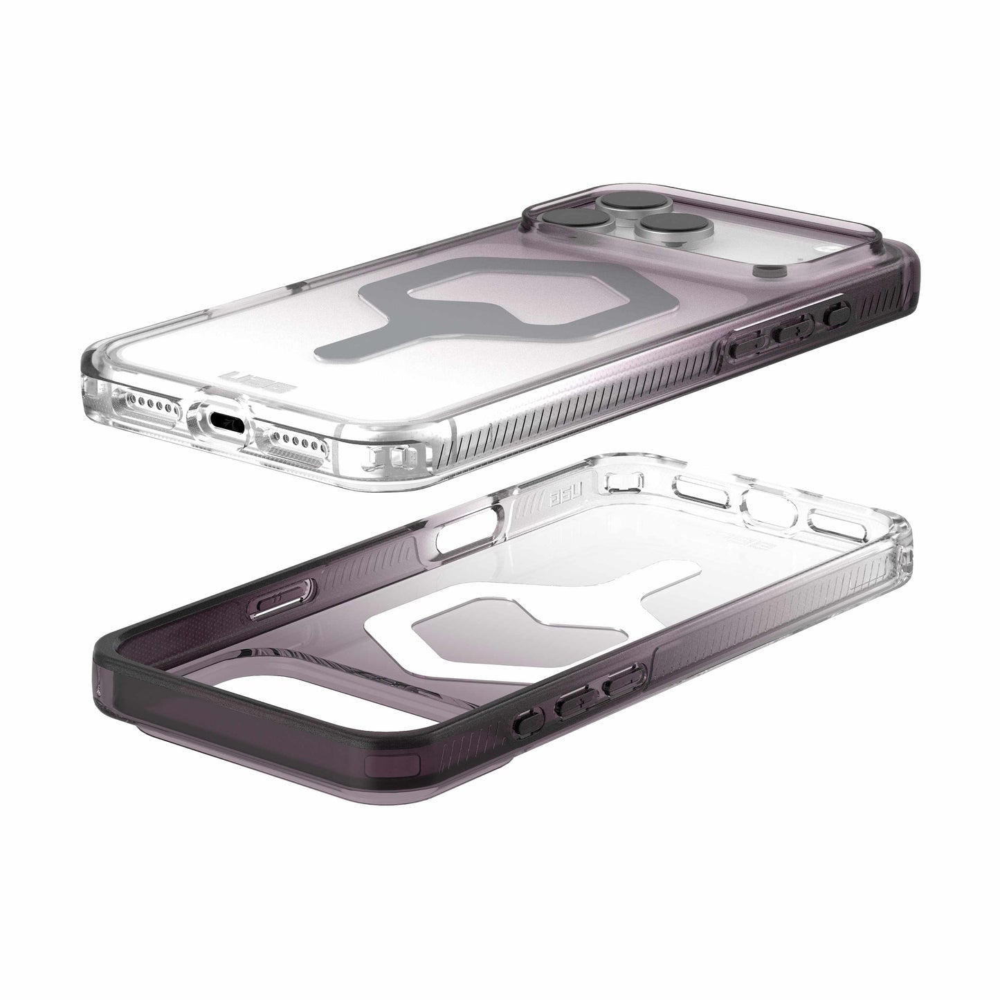 UAG Iphone 17 Pro Max Plyo Ombre Magsafe Case - Black/Clear Ombre