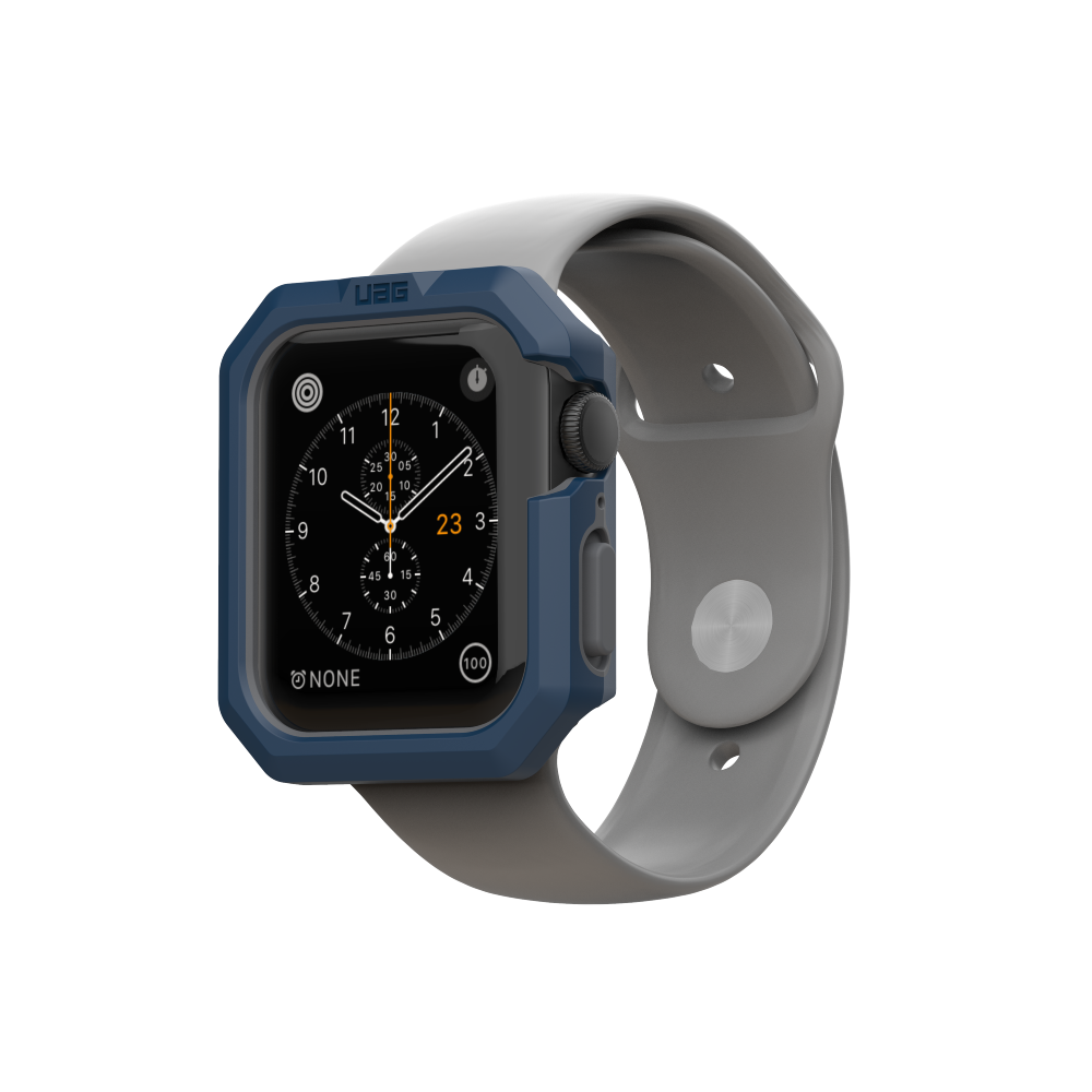 UAG Apple Watch 44Mm Series 4/5/6/Se/Se2 Civilian Case - (Warehouse Packed)- Mallard/Silver