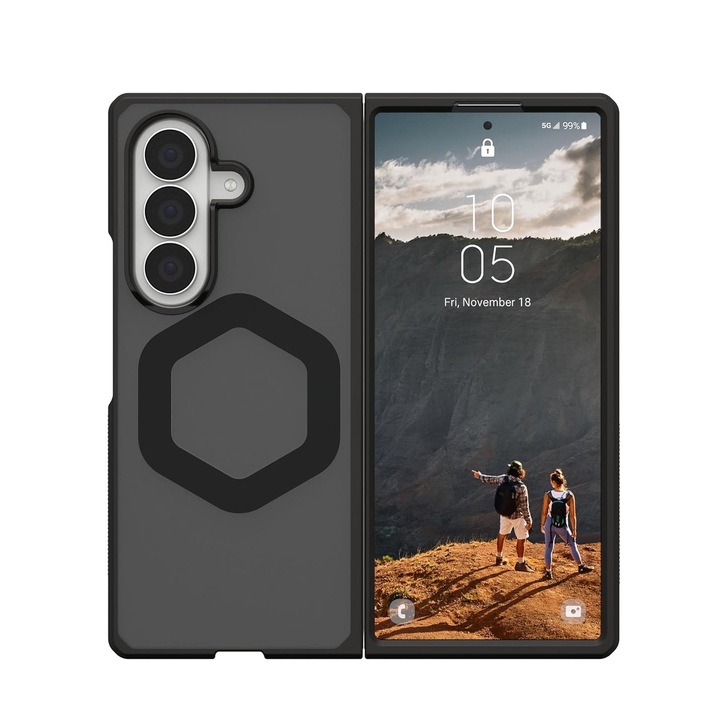 UAG  Mouve Magnetic Case For Samsung Galaxy Z Fold 8 Ultra - Ash