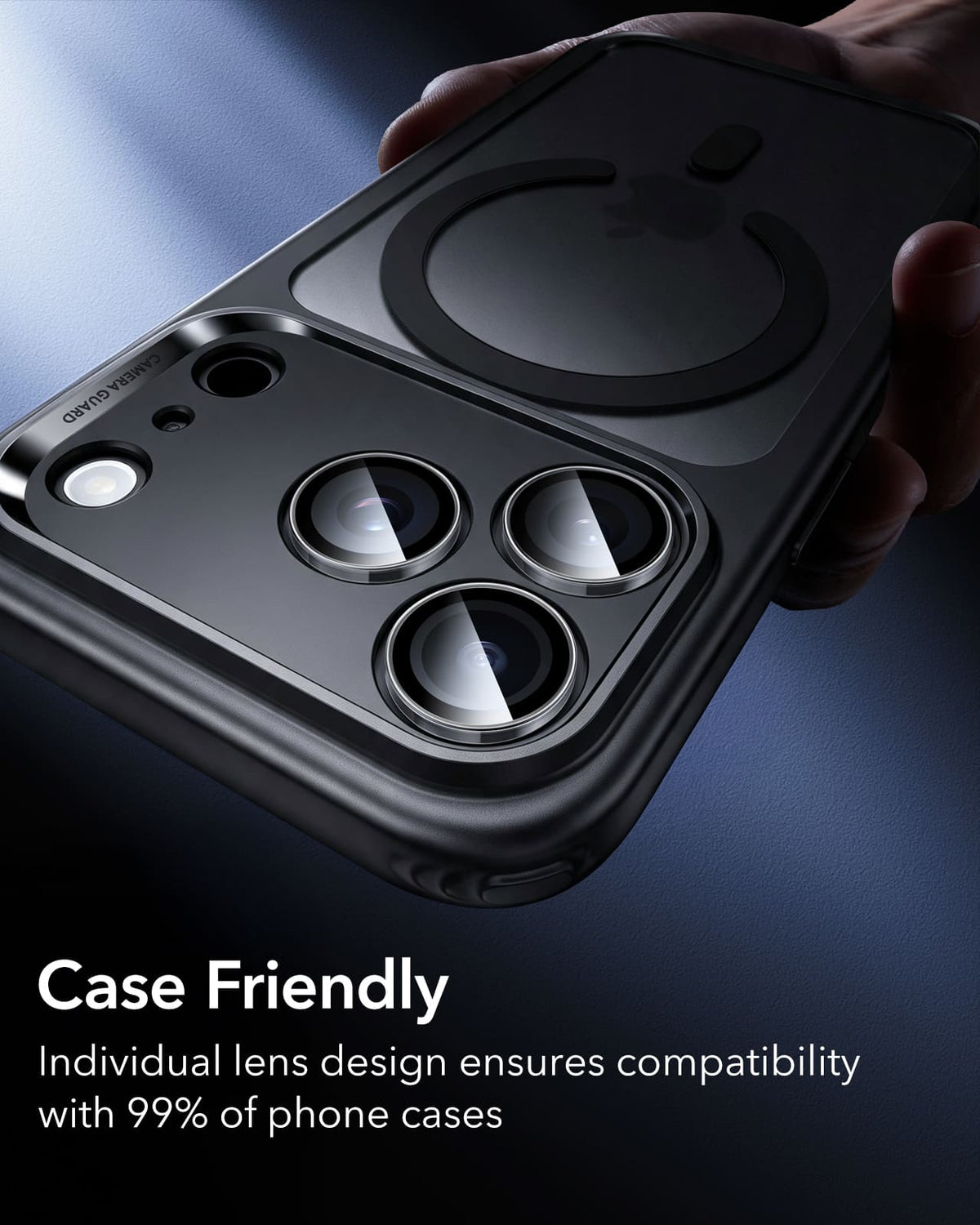 ESR Armorite Camera Lens For Apple iPhone 18 Pro / Apple iPhone 18 Pro Max / Apple iPhone 17 Pro / Apple iPhone 18 Pro Max - Clear