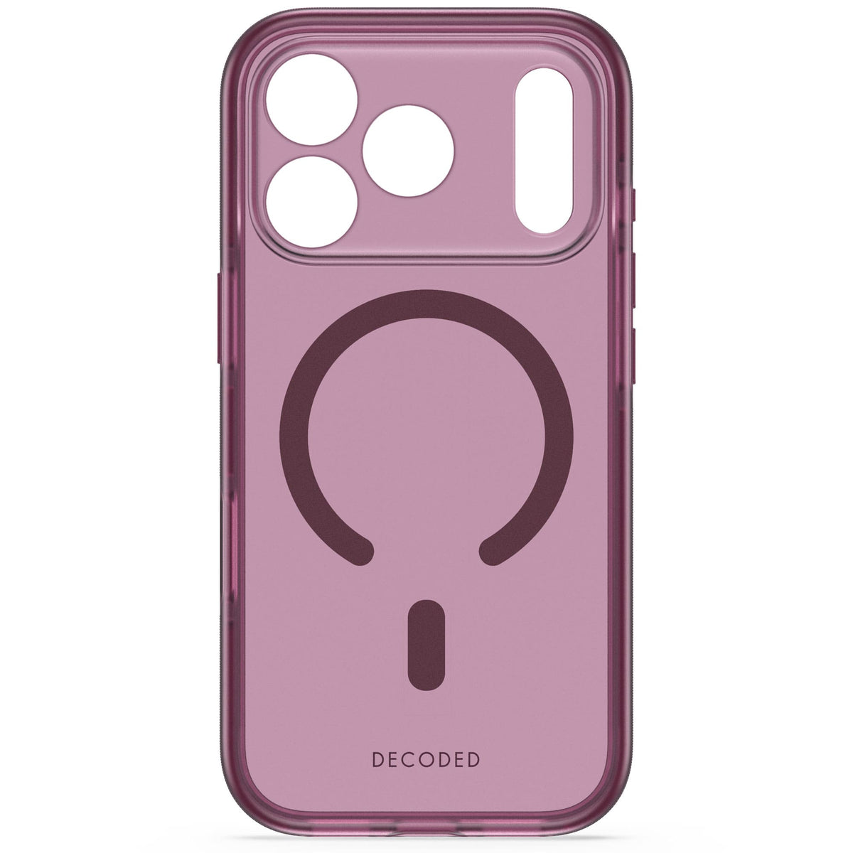 Decoded DropTec Transparent Backcover Case For iPhone 18 Pro Max / Apple iPhone 17 Pro Max - Frosted Sage