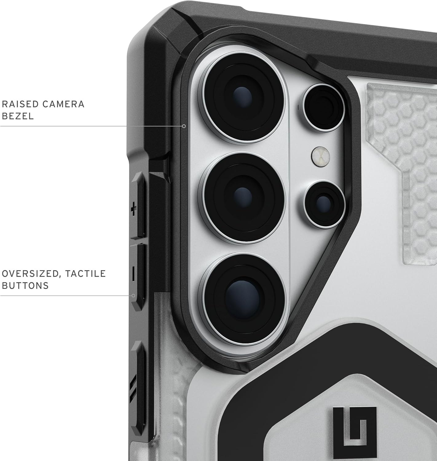 UAG Pathfinder Clear w/Magnet Case For Samsung Galaxy S26 Ultra - Ice/Silver