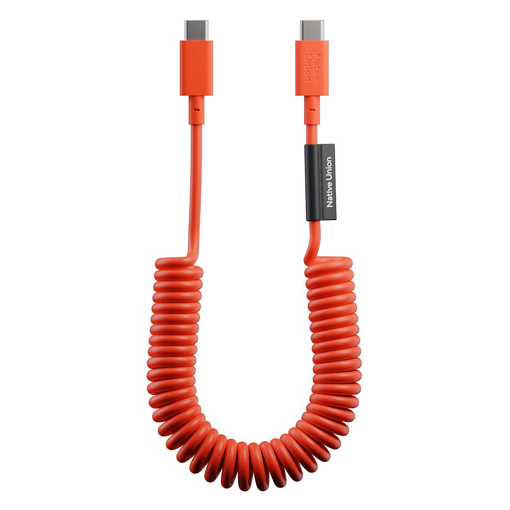 POP USB-C to USB-C Cable - 1.2 Meter / 60W / Alarm Red