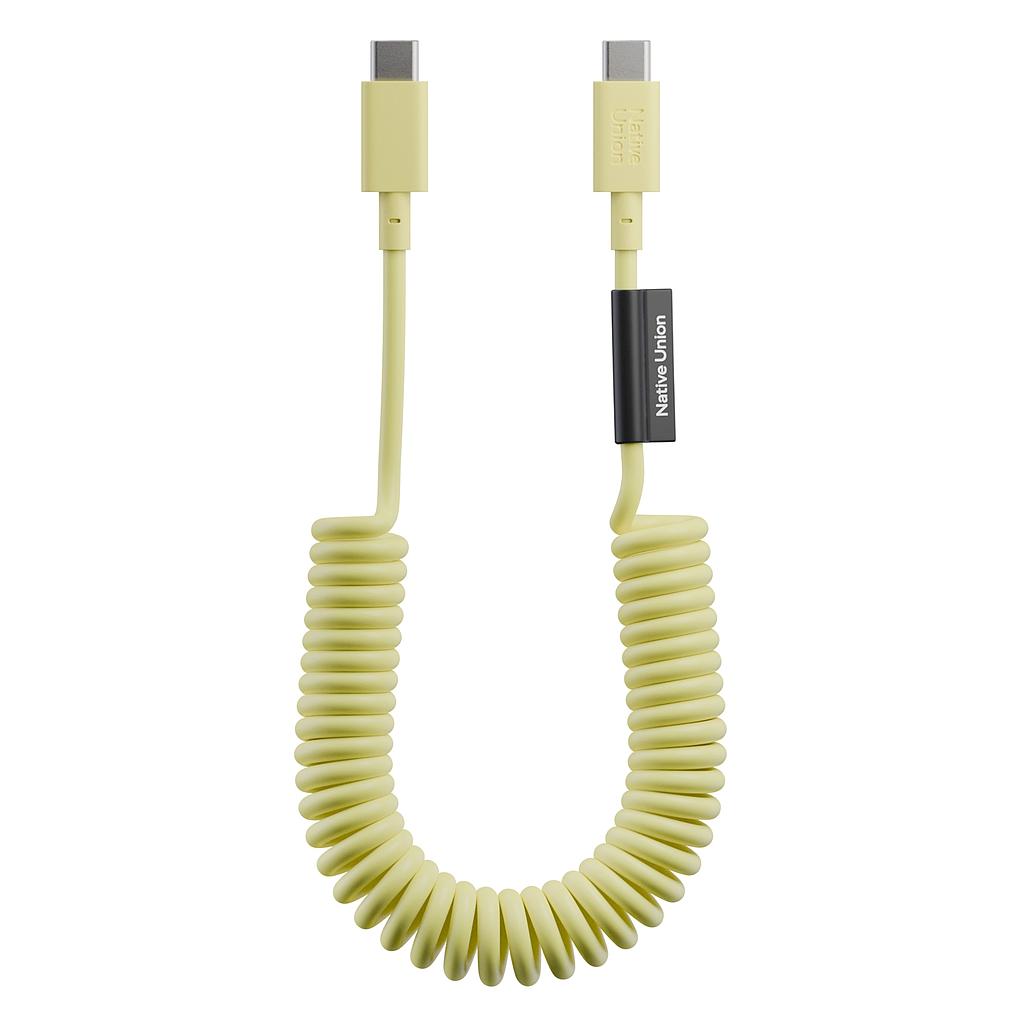 POP USB-C to USB-C Cable - 1.2 Meter / 60W / Lemon