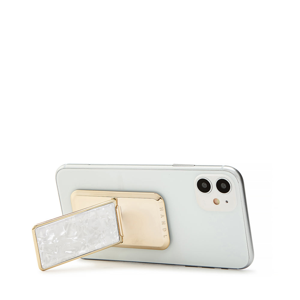 Handlstick Stone Collection - (Warehouse Packed) - Mother Of Pearl/ Champagne