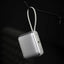 Lzel Mini Neurode Sync Power Bank with Built-in-Cable - 10000mAh / 22.5W / USB-A / USB-C / Silver
