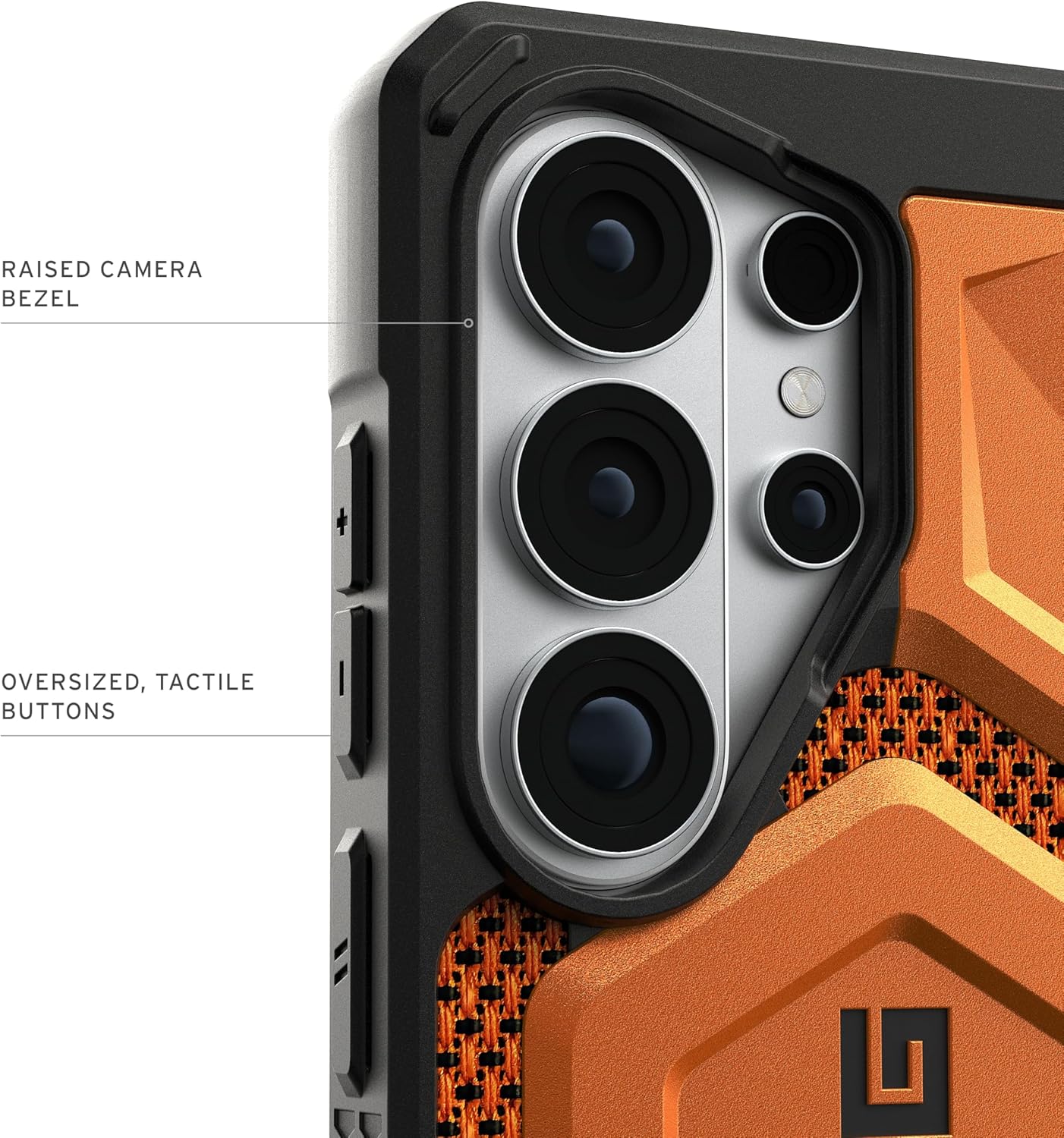 UAG Monarch Pro Kevlar w/Magnet Case For Samsung Galaxy S26 Ultra - Burnt Orange