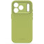 Decoded AntiMicrobial Silicone Backcover Case For Apple iPhone 18 Pro Max / Apple iPhone 17 Pro Max  - Moss Green