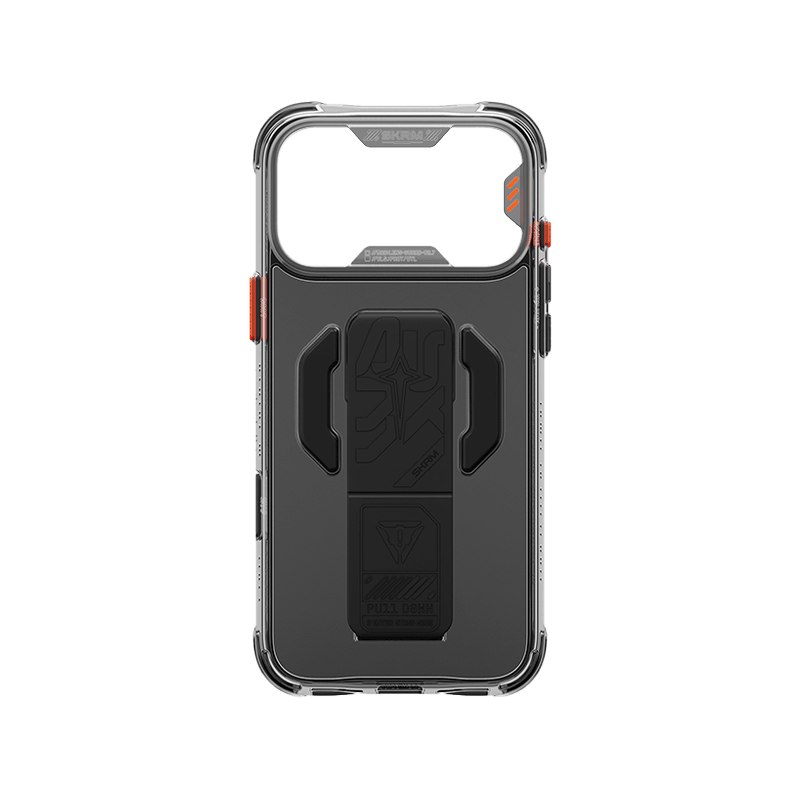 SkinArma Helio CE MagSafe Case With Grip Stand for iPhone 18 Pro - Graphite
